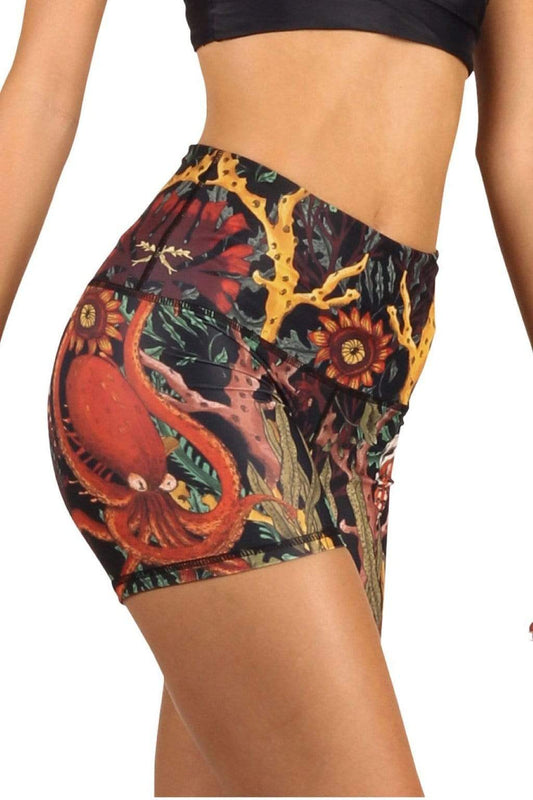 YOGA DEMOCRACY JOEY SHORT: CORAL MY NAME