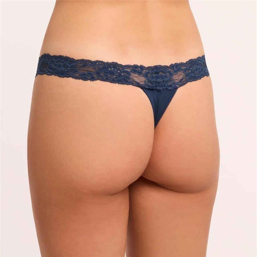 MONTELLE THONG: CAMBRIDGE BLUE
