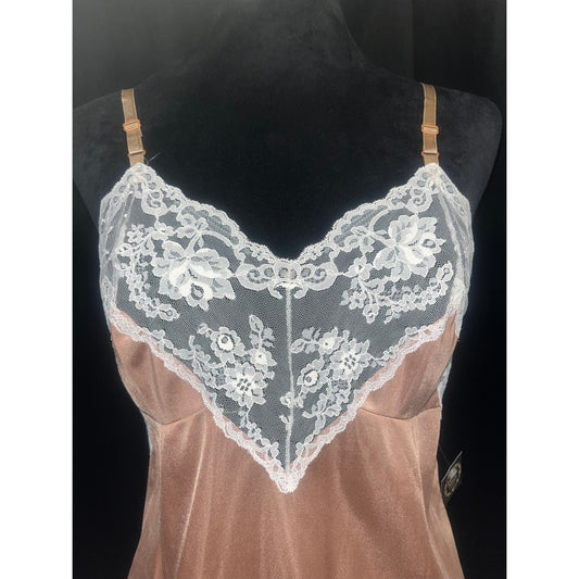 Vintage Lorraine Bronze Chemise size 36
