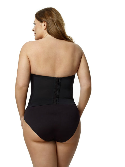 6421 ELILA SMOOTH CUP LONGLINE BLACK