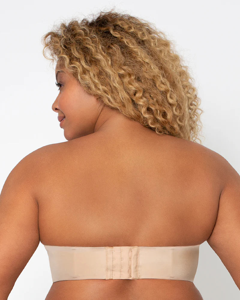 CURVY COUTURE STRAPLESS: NUDE