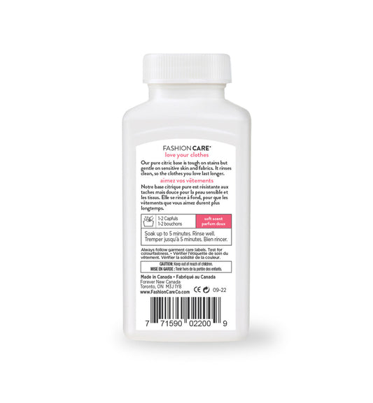 FASHION CARE TRAVEL SIZE WASH POWDER 5 OZ.