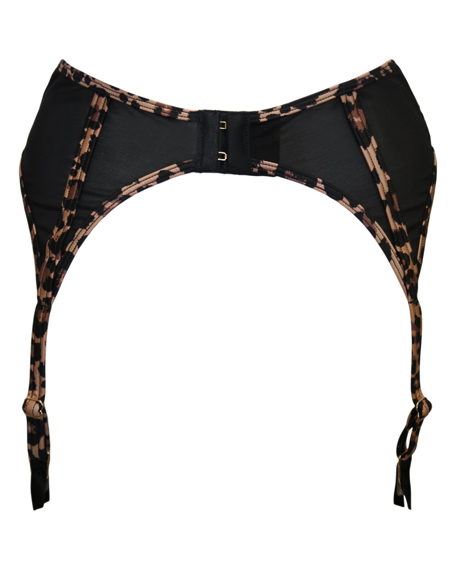 POUR MOI INDIA GARTER BELT: LEOPARD