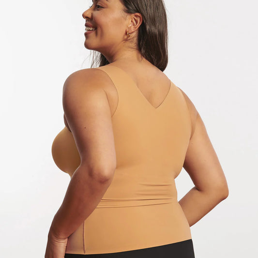 EVELYN BOBBIE DEFY BRA TANK: MICA