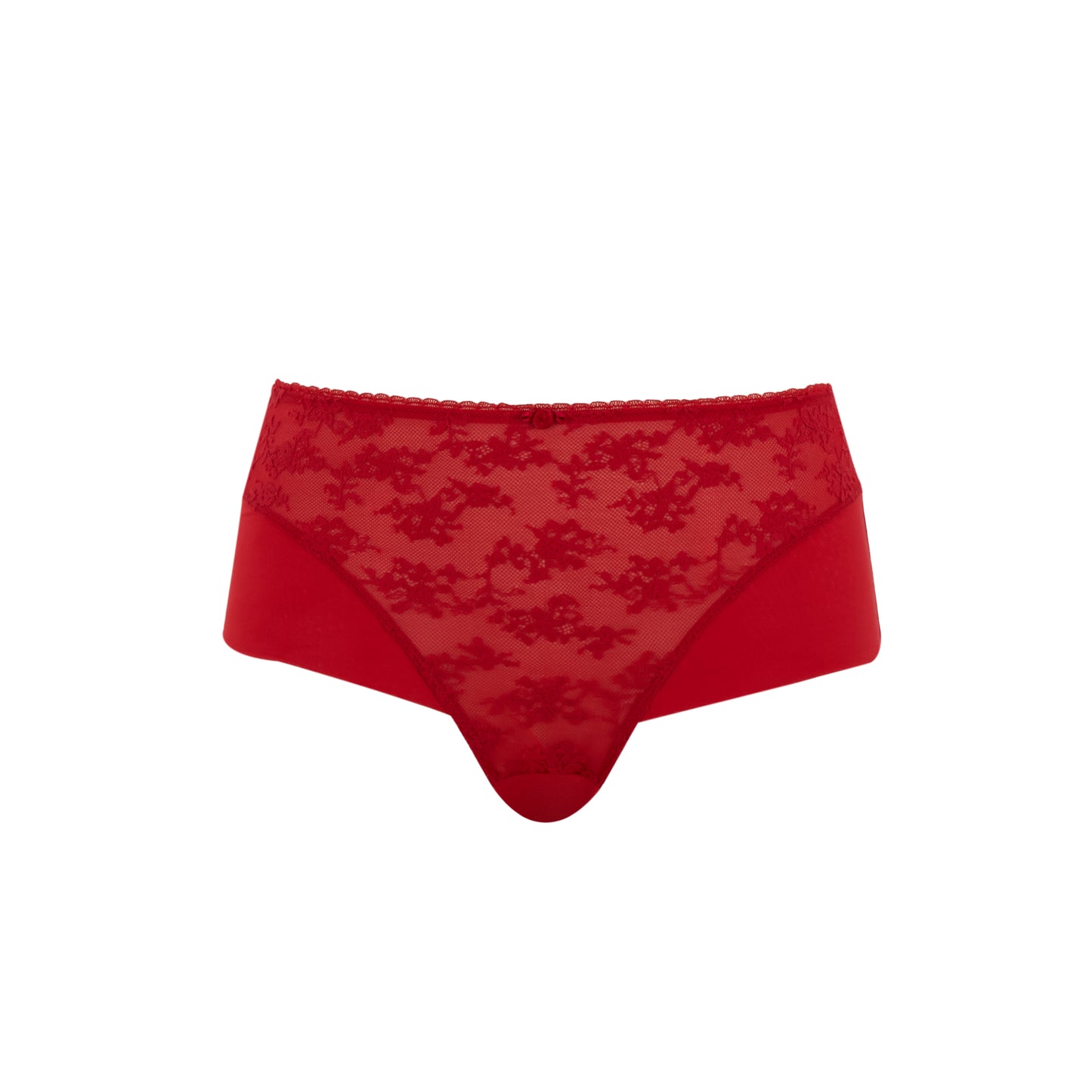 PANACHE TANGO LACE BRIEF: SCARLET