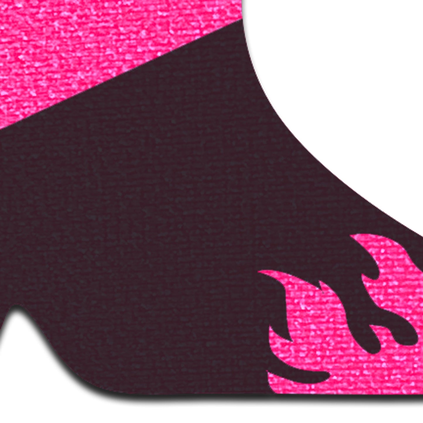 PASTEASE NEON PINK FLAME COWBOY BOOT PASTIES