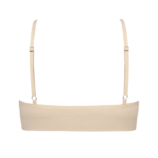 NON DISCLOSURE APPAREL THE ELLI WOMEN'S BRALETTE: NUDE