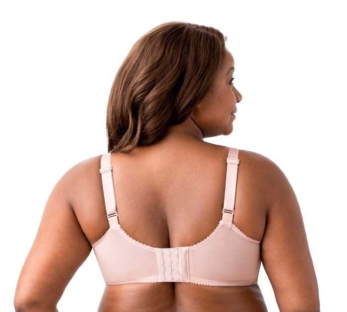 ELILA BALCONY BRA: DUSTY ROSE