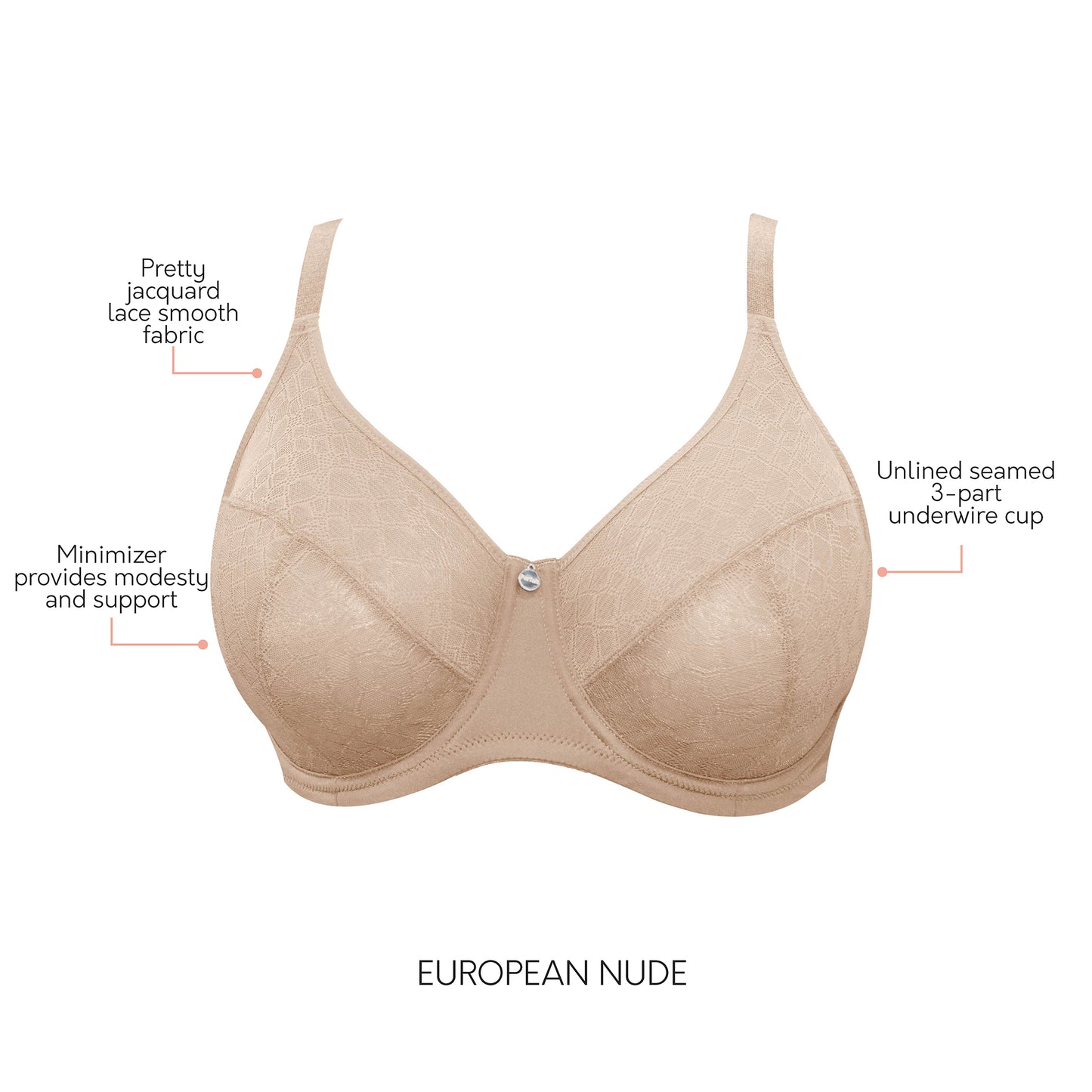 PARFAIT ENORA MINIMIZER: NUDE