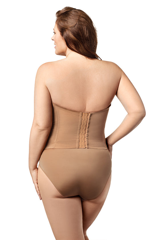 6421 ELILA SMOOTH CUP LONGLINE MOCHA