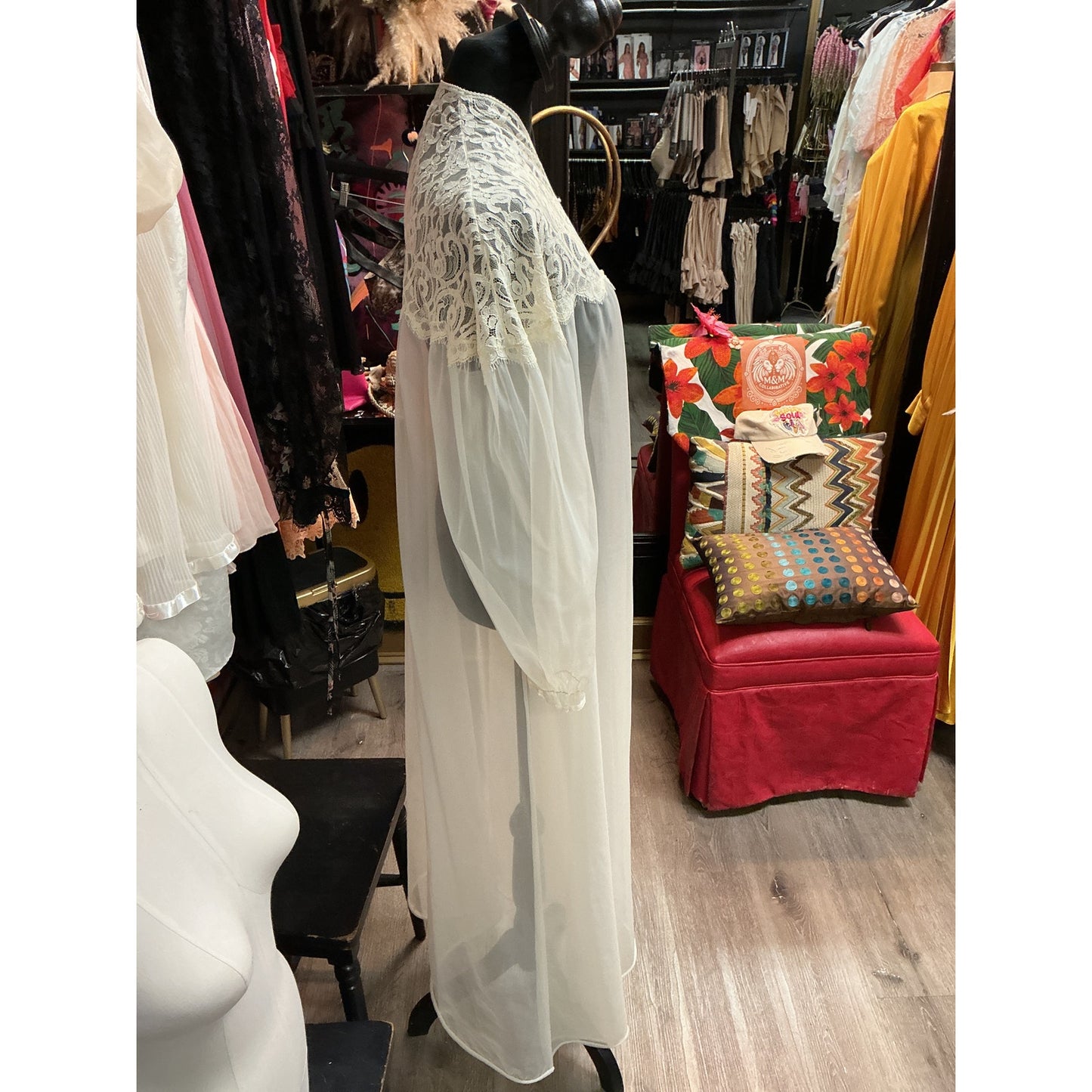VANITY FAIR FEMME IVORY ROBE