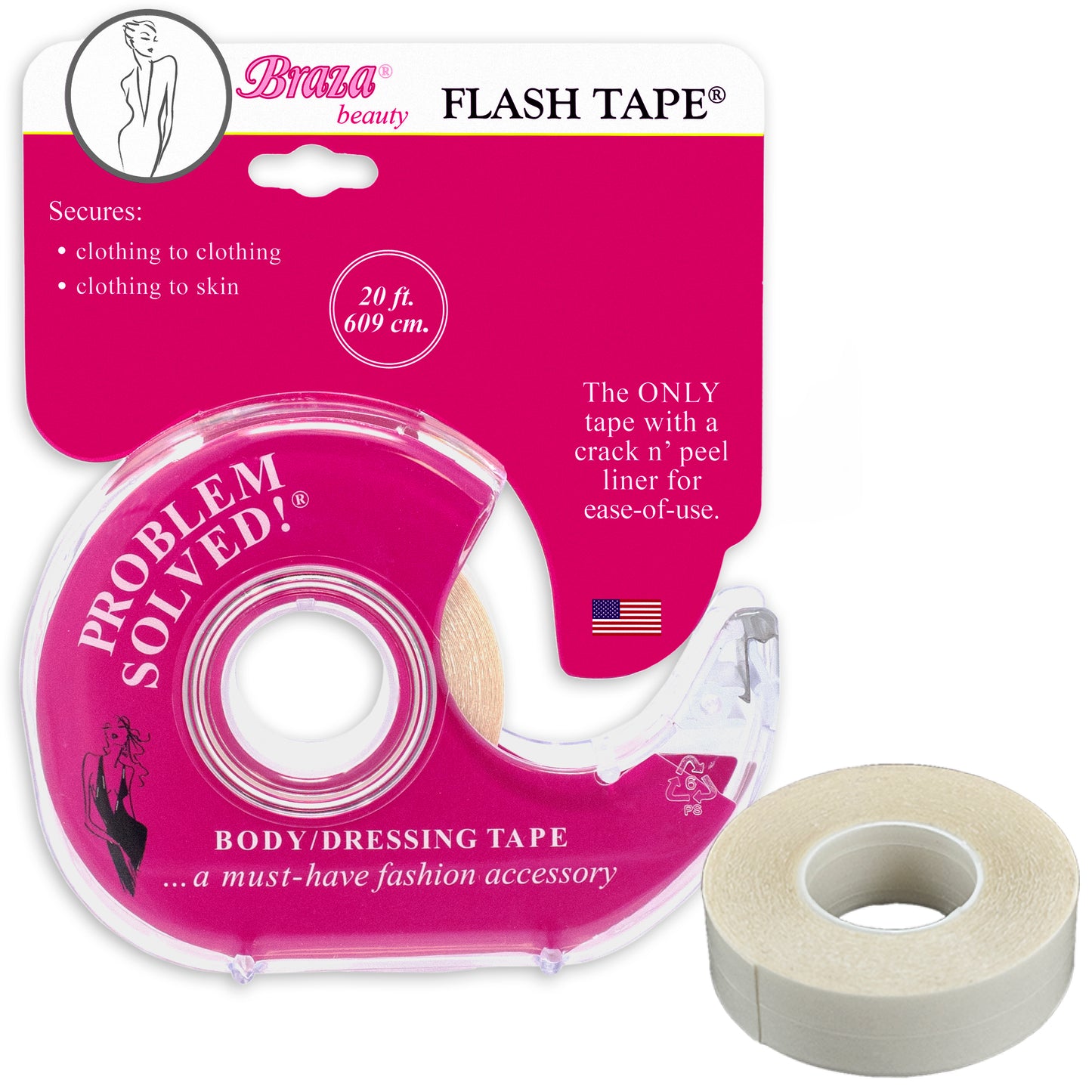 BRAZA FASHION TAPE - CLOTHING ADHESIVE TAPE