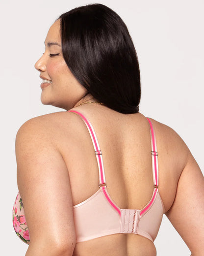 CURVY COUTURE SHEER MESH: IN BLOOM