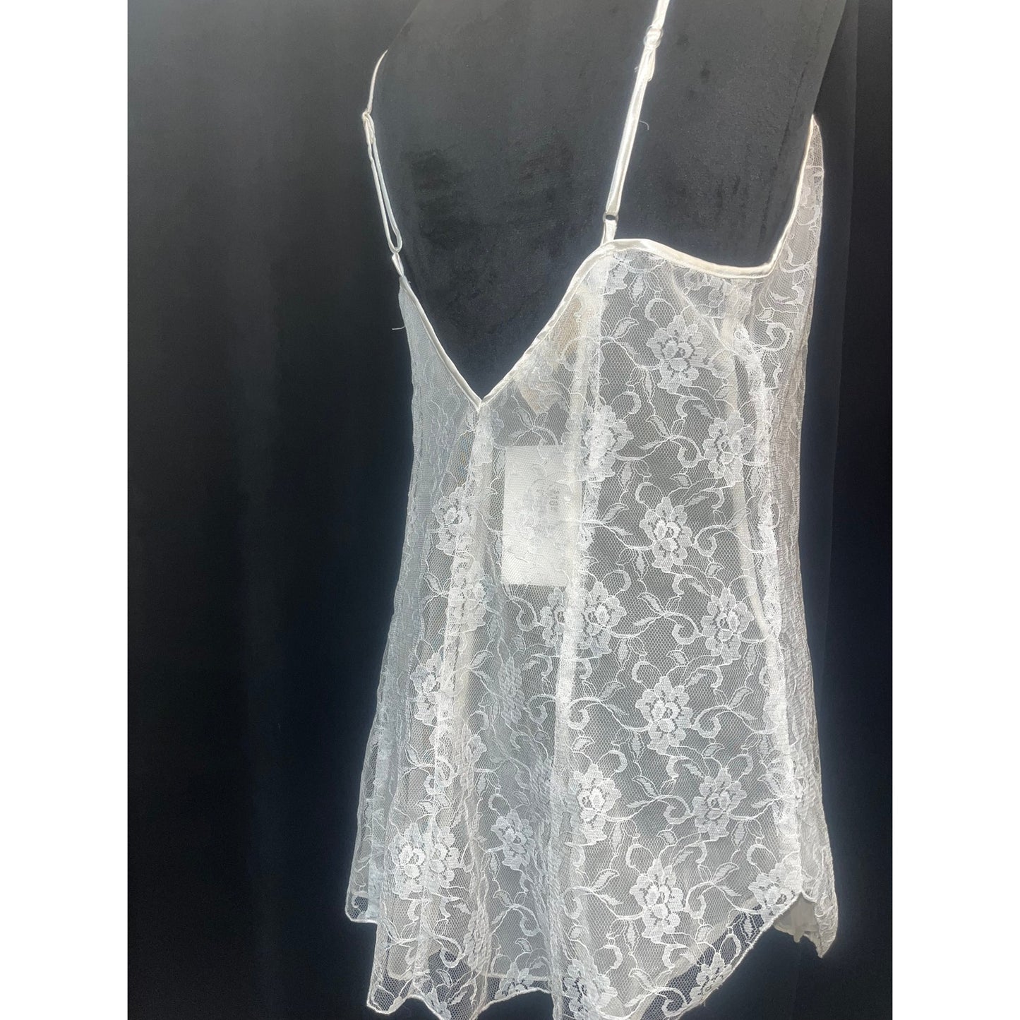 SHEER LACE GOLD LABEL CHEMISE: SMALL