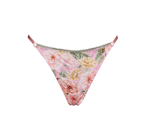 NOBLESSE OBLIGE ENGLISH ROSE THONG
