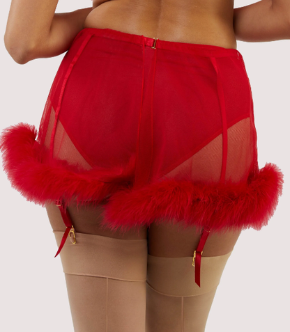 BPSB140 RED FEATHER SUSPENDER