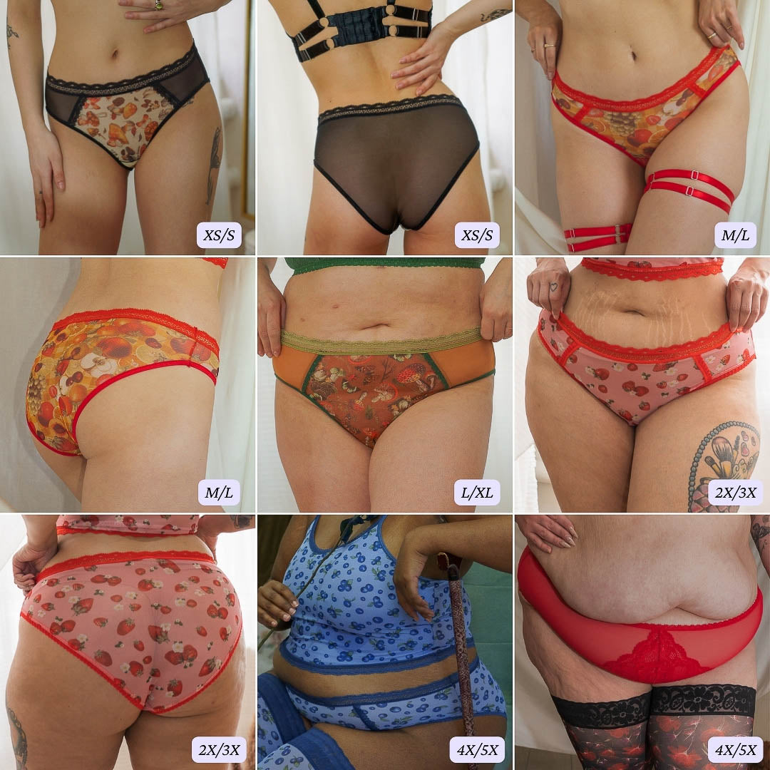 Strawberries & Cream Printed Bikini - Final few!