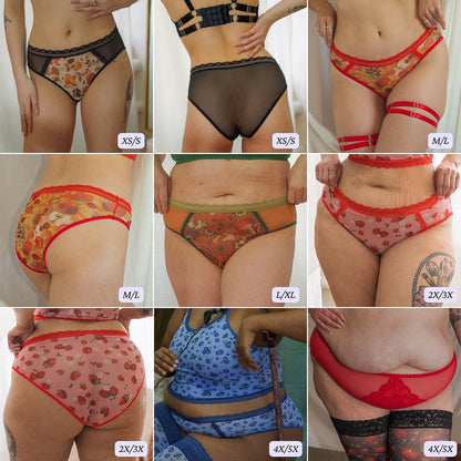 Strawberries & Cream Printed Bikini - Final few!