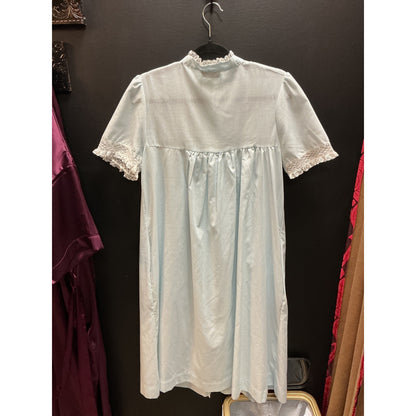 Vintage CHRISTIAN DIOR cotton babyblue gown