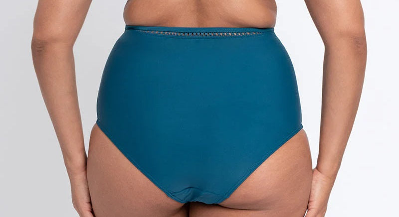 CS020505 FIRST CLASS HIGH WAIST BOTTOM DEEP TEAL