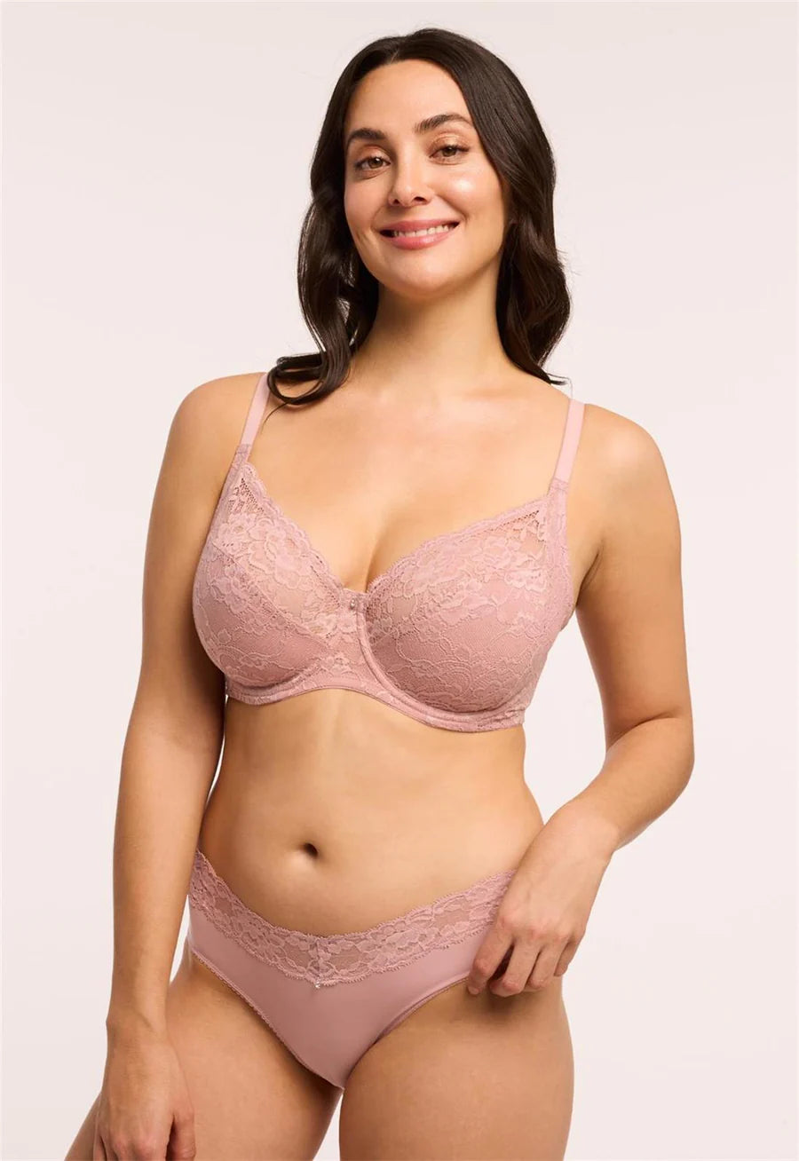 MONTELLE MUSE FULL LACE CUP: BALLET PINK