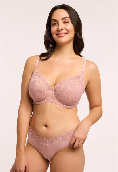 MONTELLE MUSE FULL LACE CUP: BALLET PINK