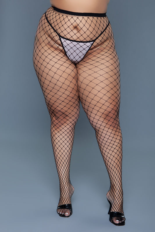 2303 CAN'T BACK DOWN FULL FISHNET QUEEN