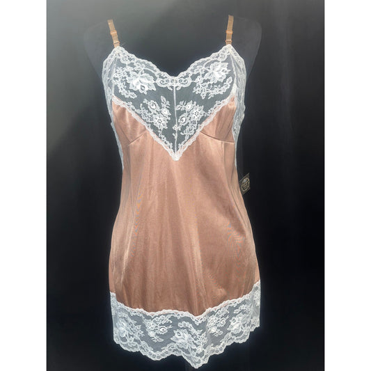 VINTAGE LORRAINE BRONZE CHEMISE: SIZE 36