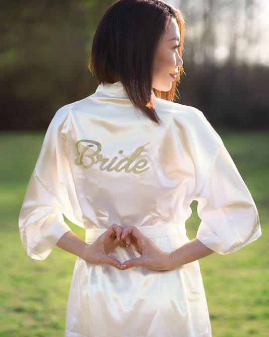 WEDDING BRIDAL "BRIDE" ROBE