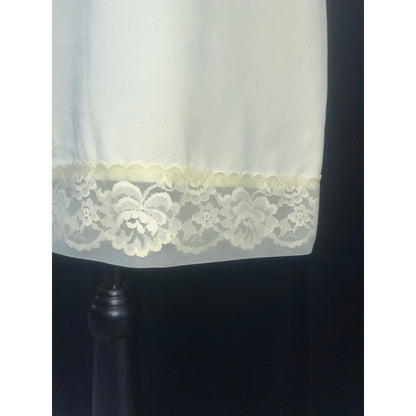 VINTAGE WARNERS YELLOW SLIP DRESS: SIZE 32