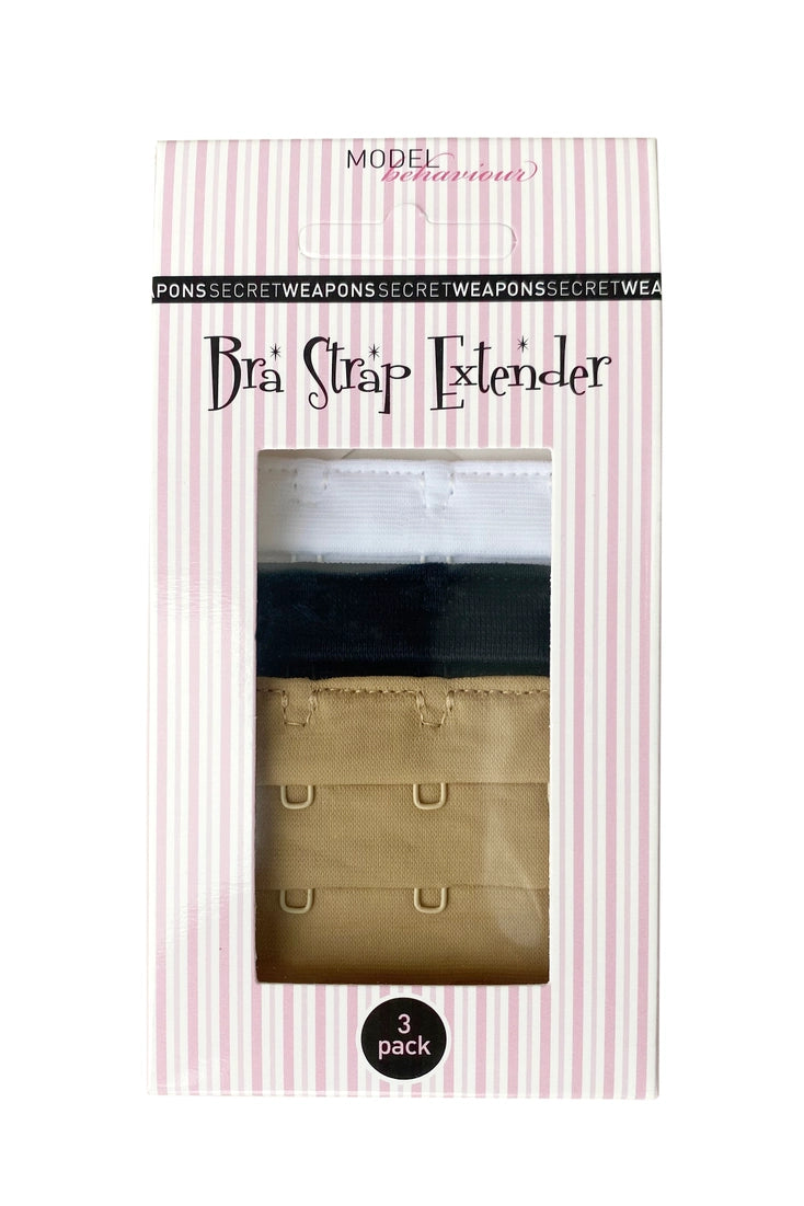 SECRET WEAPONS 4-HOOK BRA EXTENDERS (3 PACK)
