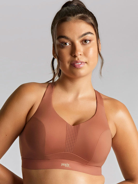 PANACHE ENDURANCE WIRED SPORTS BRA: SIENNA ROSE