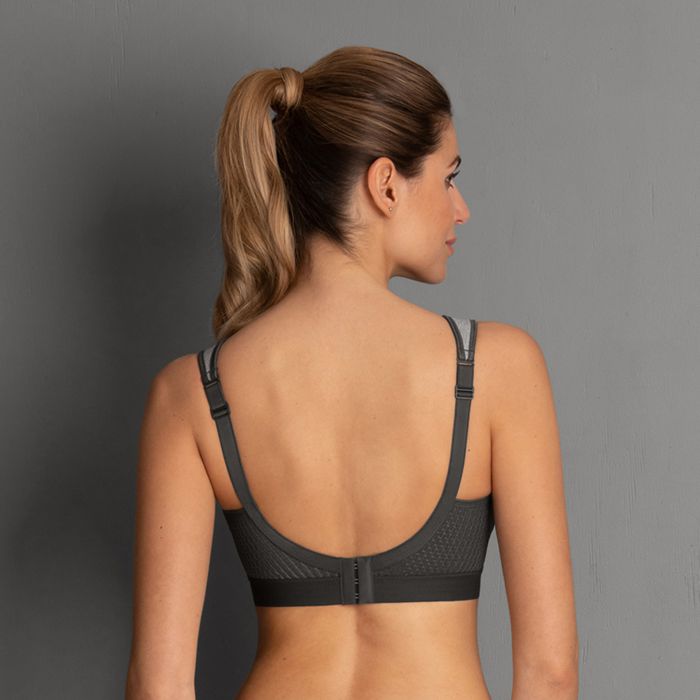 5527 ANITA ACTIVE SPORTS BRA: HEATHER GRAY