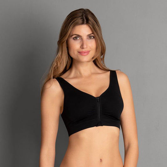 ANITA LYNN FRONT ZIP MASTECTOMY BRA