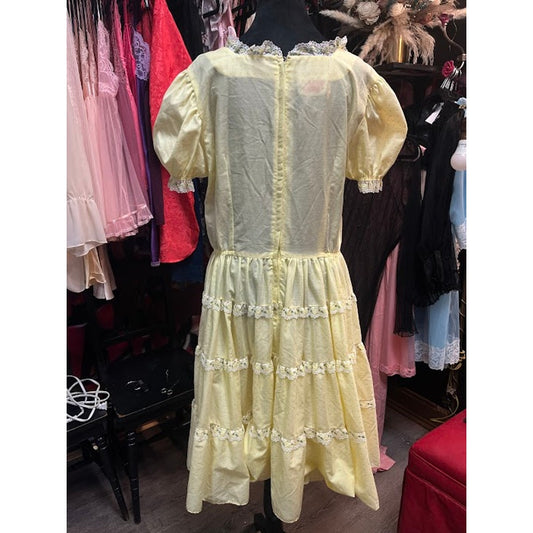 VINTAGE NALCO MODES PRAIRIE DRESS (SIZE 8)