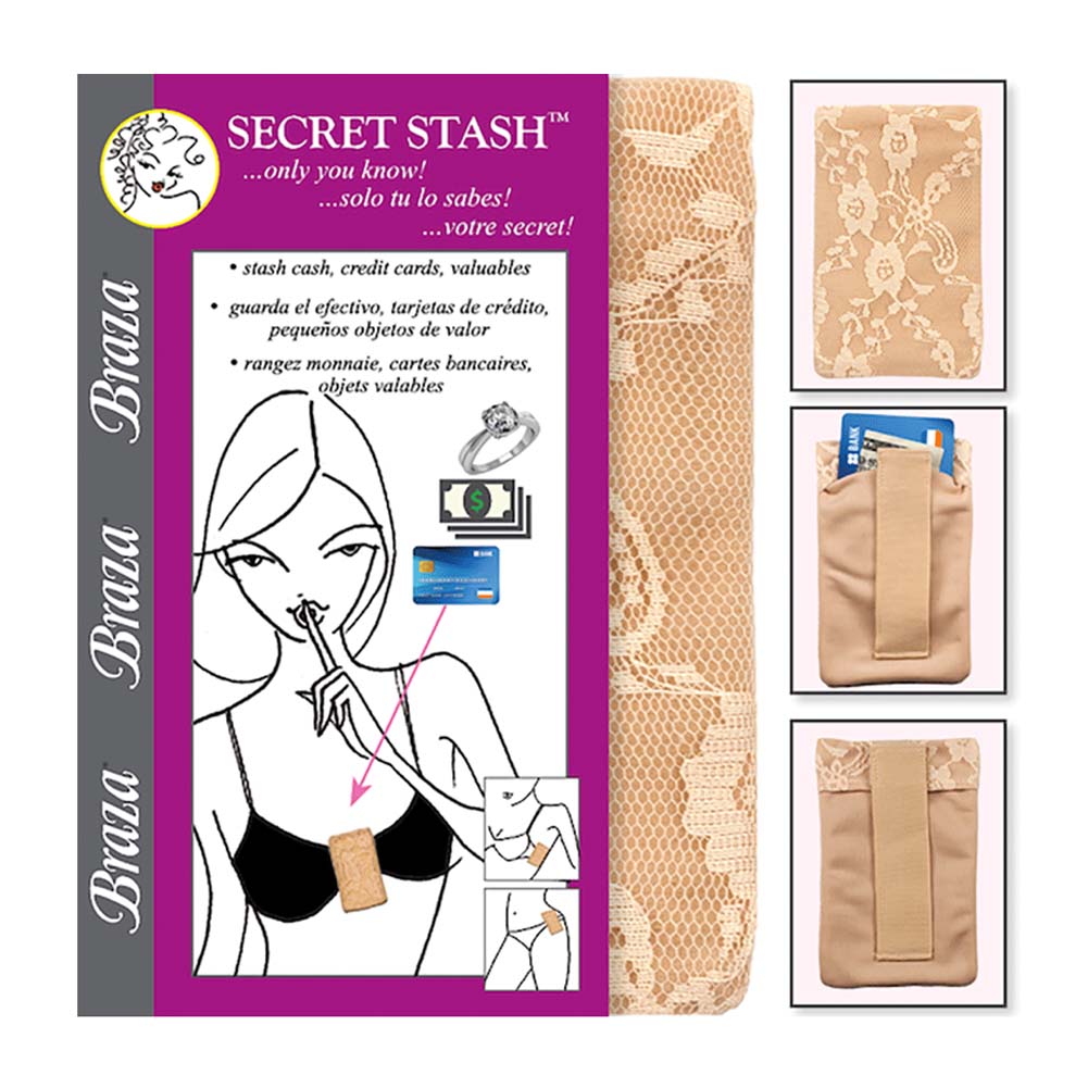 BRAZA SECRET STASH - BRA POCKET