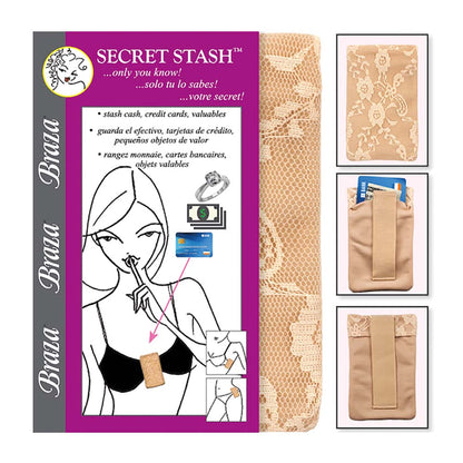 BRAZA SECRET STASH - BRA POCKET