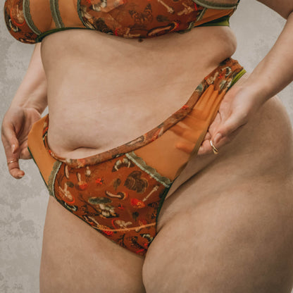 Mushroom Fairy Printed Thong - Final restock