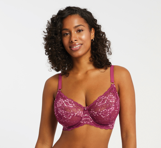 9324 MONTELLE MUSE LACE CRANBERRY