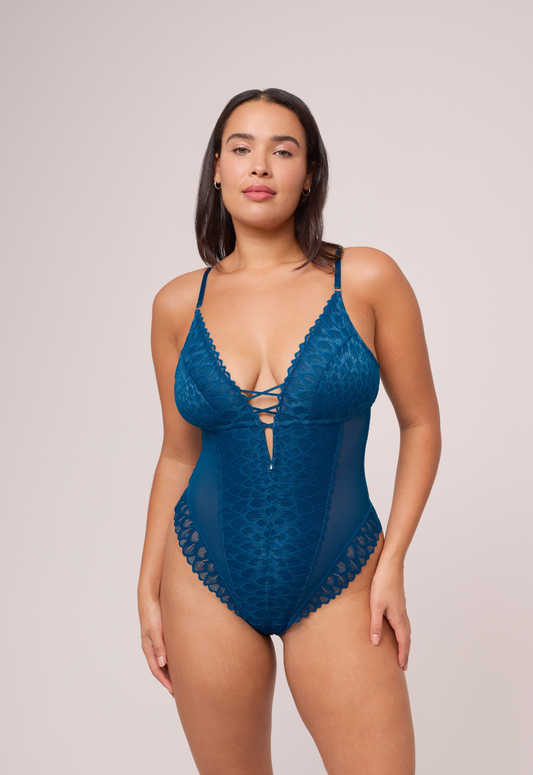 MONTELLE LACY TEDDY: PEACOCK