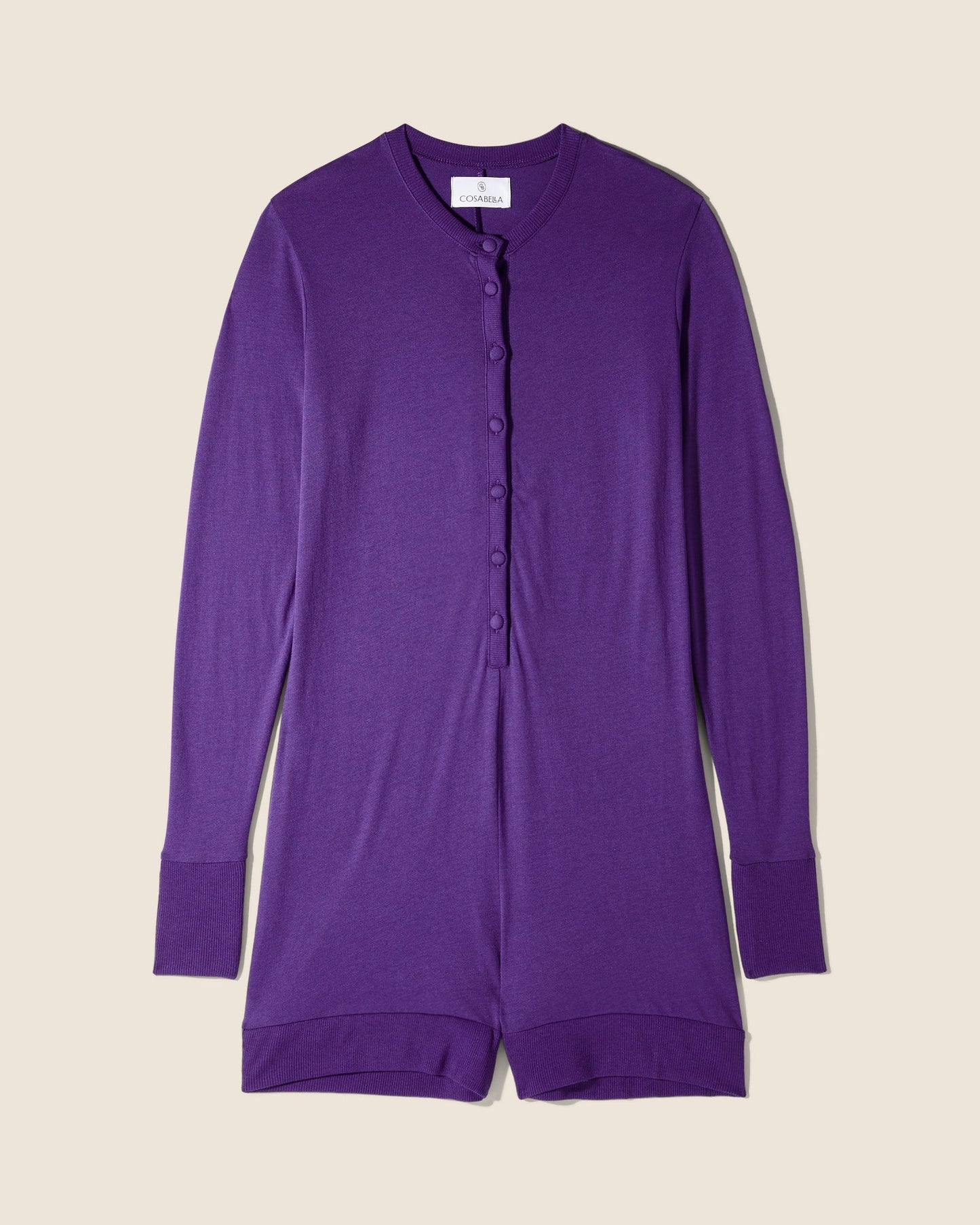 COSABELLA BELLA ROMPER PJ VIOLET: LARGE