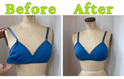 Rose Red Cloudsoft Cotton Lined Everyday Adjustable Bralette