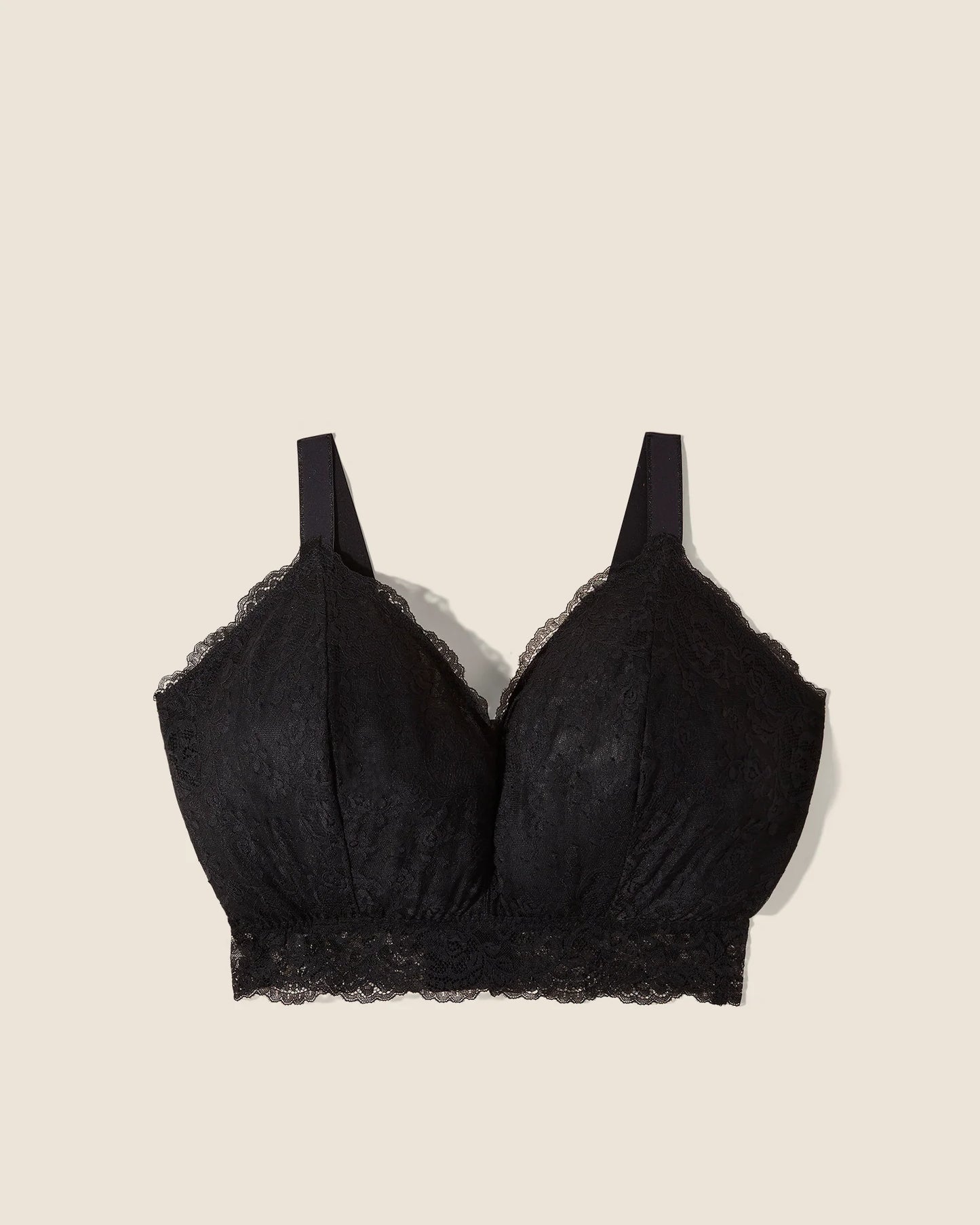 COSABELLA COURTNEY SUPER CURVY BRALETTE BLACK: SIZE MEDIUM