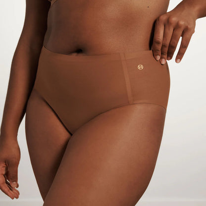 EVELYN BOBBIE SEAMLESS HIGH WAIST RETRO BIKINI