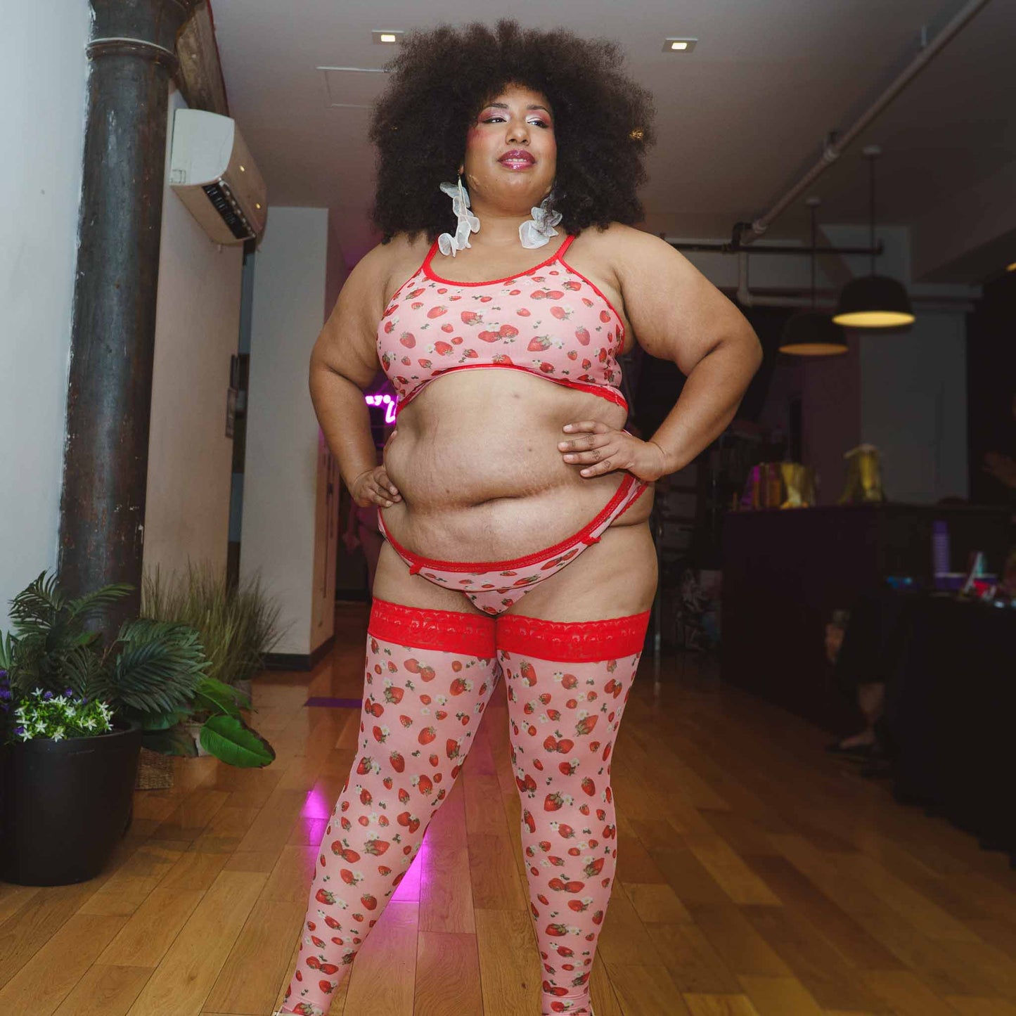 Strawberries & Cream Printed Bikini - Final few!