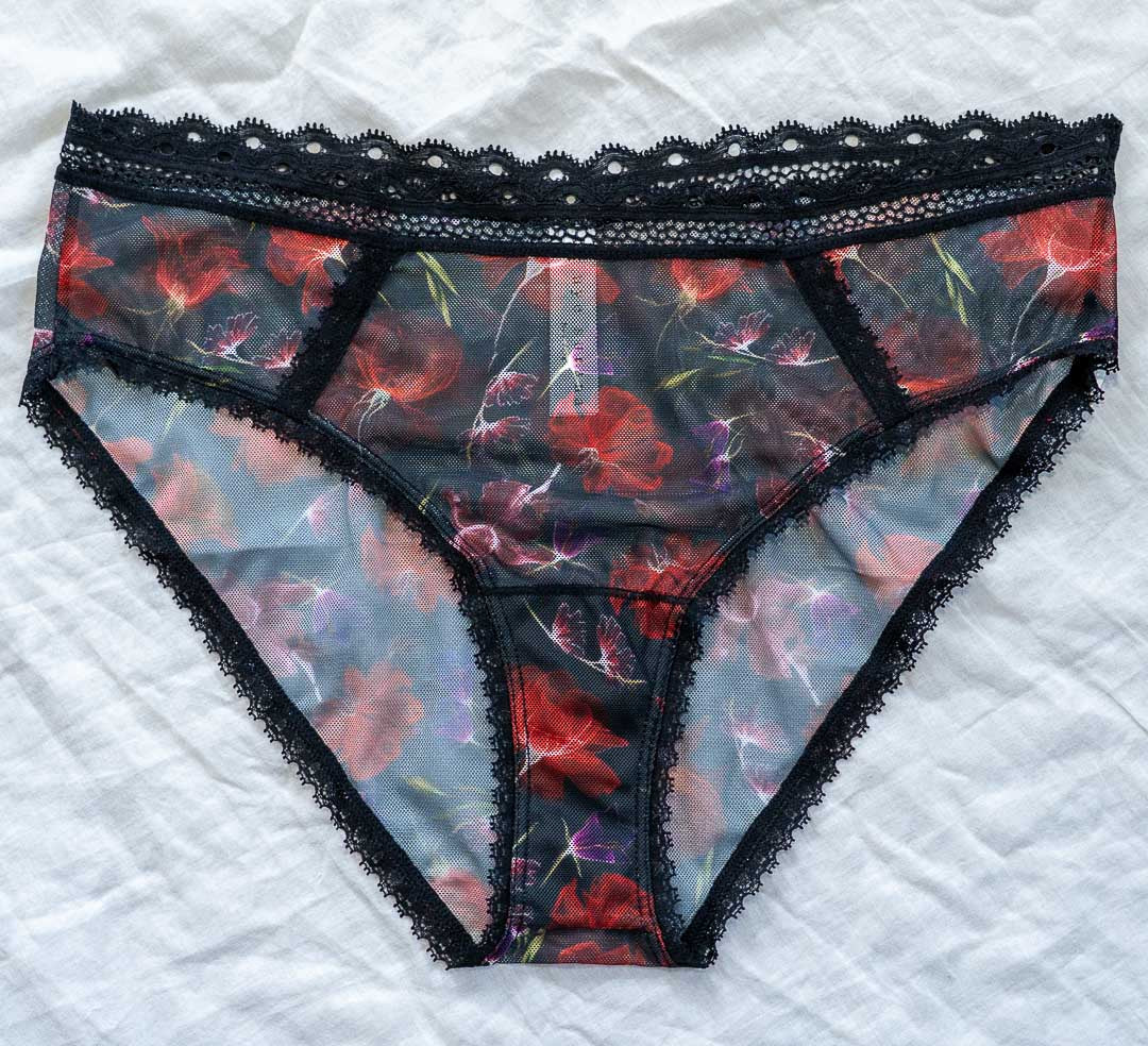 Garden Fantasy Floral Mesh Bikini - Final few!