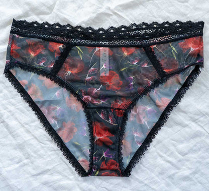Garden Fantasy Floral Mesh Bikini - Final few!
