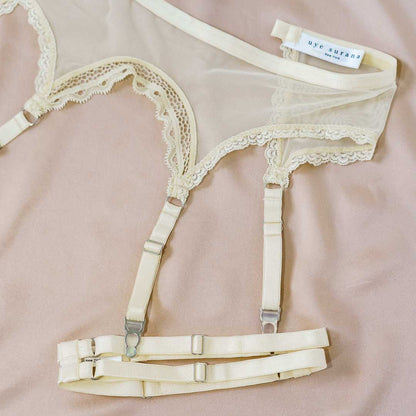 Pearl Strappy Leg Garters - Last one!