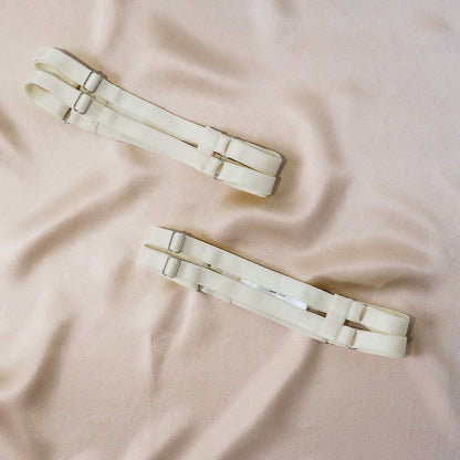 Pearl Strappy Leg Garters - Last one!
