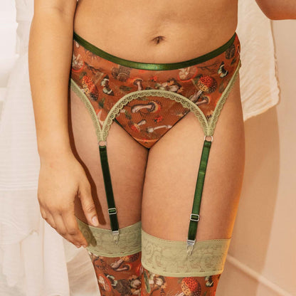 Mushroom Fairy Adjustable Garter Belt - Final restock